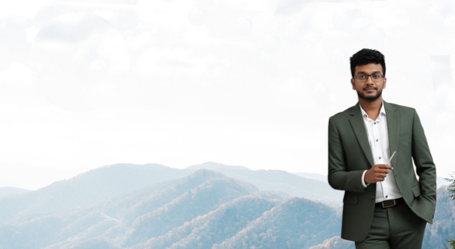 Hero background: cloud infrastructure and DevOps